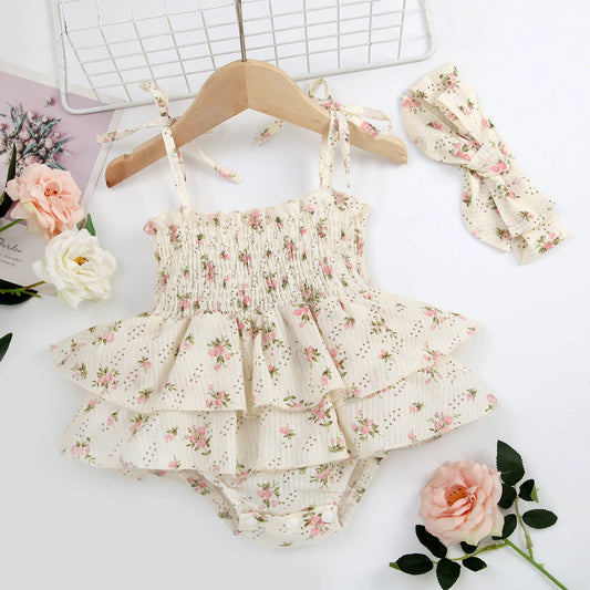 Barbotteuse robe bébé fille