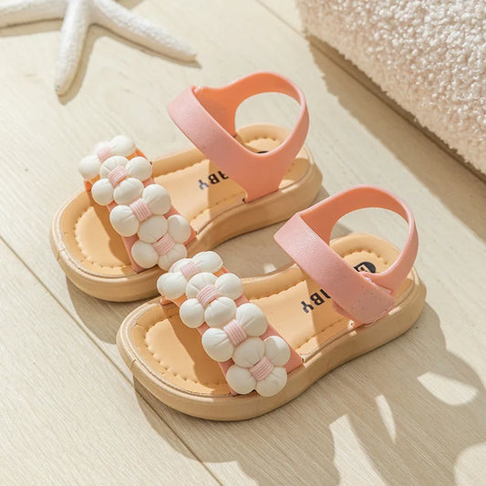 Sandales plates fille 