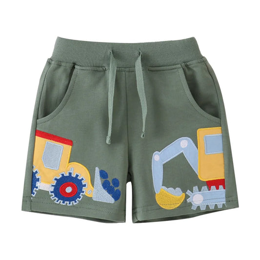 Short garçon avec motif