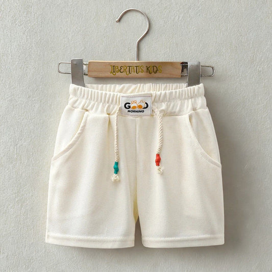 Short garçon uni